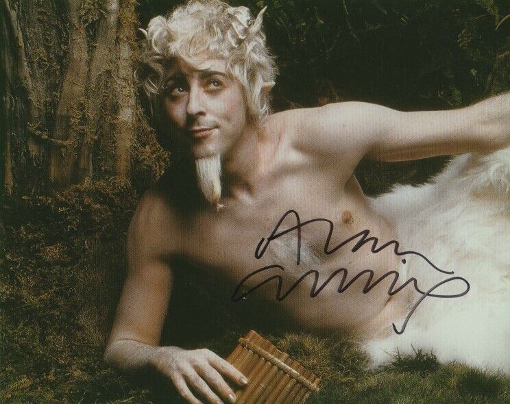 ALAN CUMMING SIGNED REEFER MADENESS GOAT-MAN 8x10 Photo Poster painting! THE GOOD WIFE JSA COA