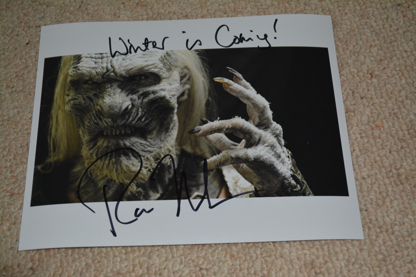 ROSS MULLAN signed autograph In Person 8x10 20x25 cm GAME OF THRONES