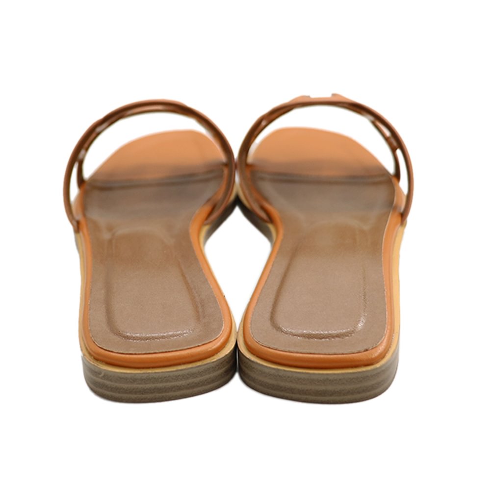 Circle Design Women's Summer Flats Slipers-vocosishoes