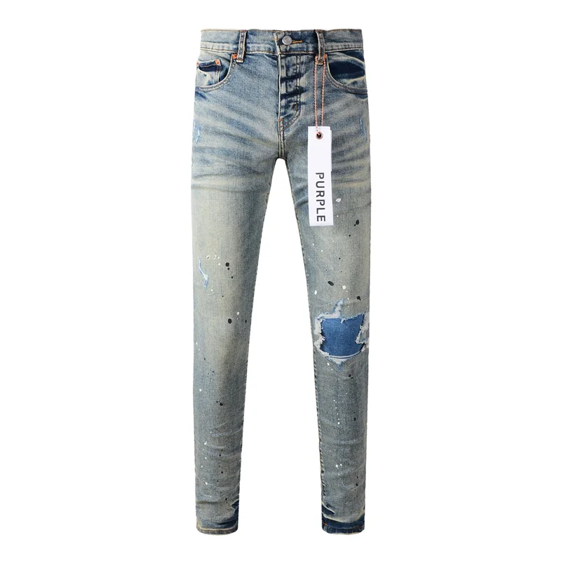 Purple 2023 New Fashion Jeans 9050-1