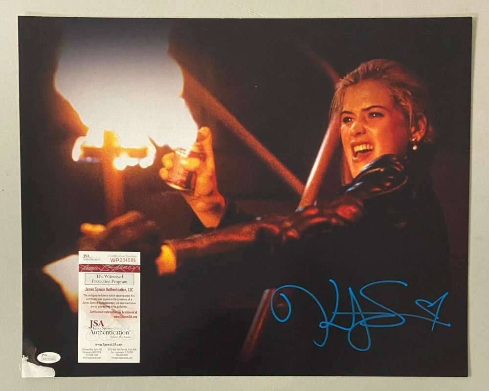 Kristy Swanson JSA Coa Signed 16x20 Buffy Vampire Slayer Photo Poster painting Autograph