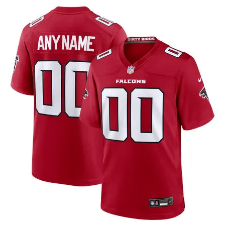 Youth Atlanta Falcons Nike Red Custom Game Jersey