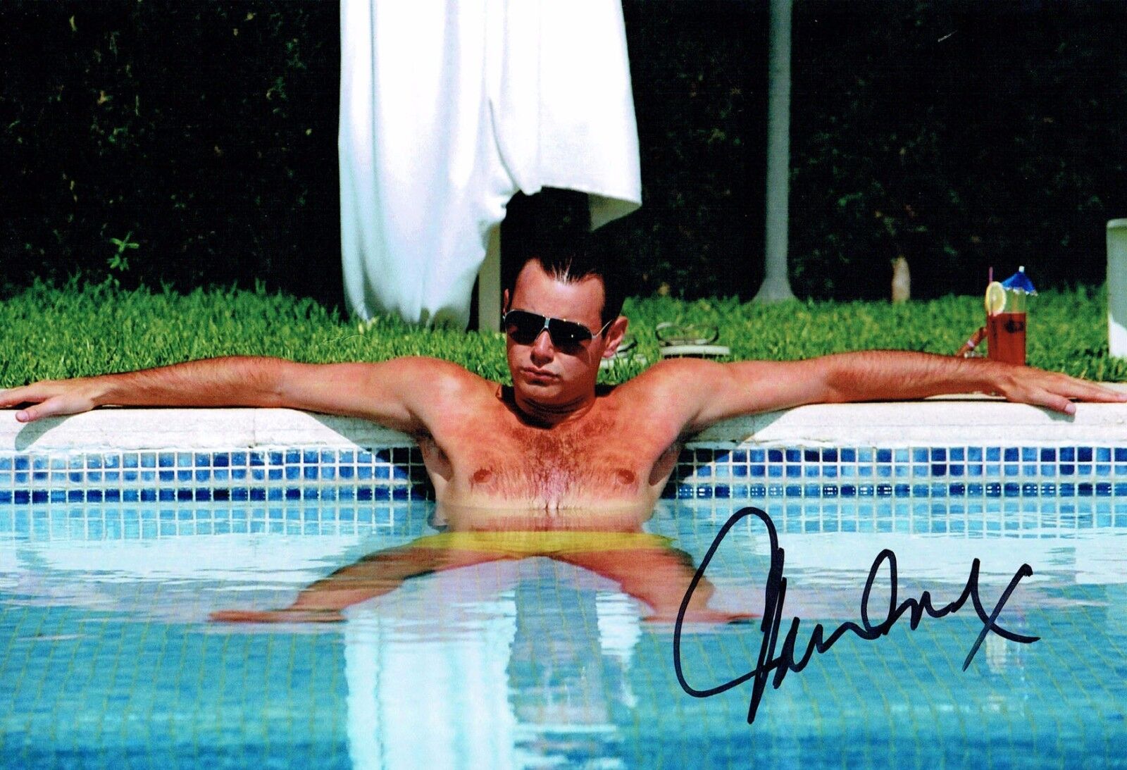 Danny DYER Signed Autograph 12x8 Photo Poster painting 2 COA AFTAL The BUSINESS Actor Cult Film