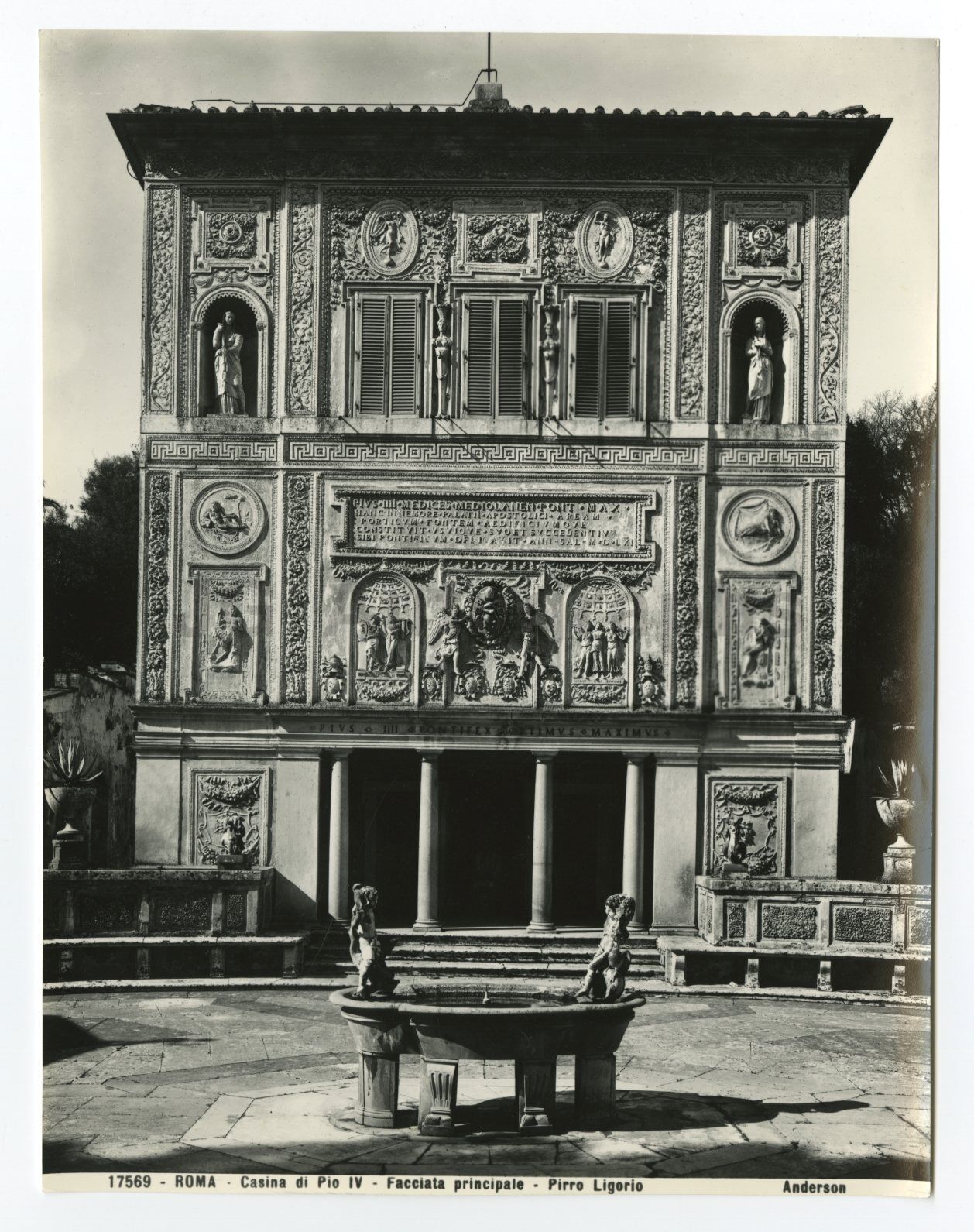Vatican City - Vintage 8x10 Publication Photo Poster paintinggraph - Casina Pio IV