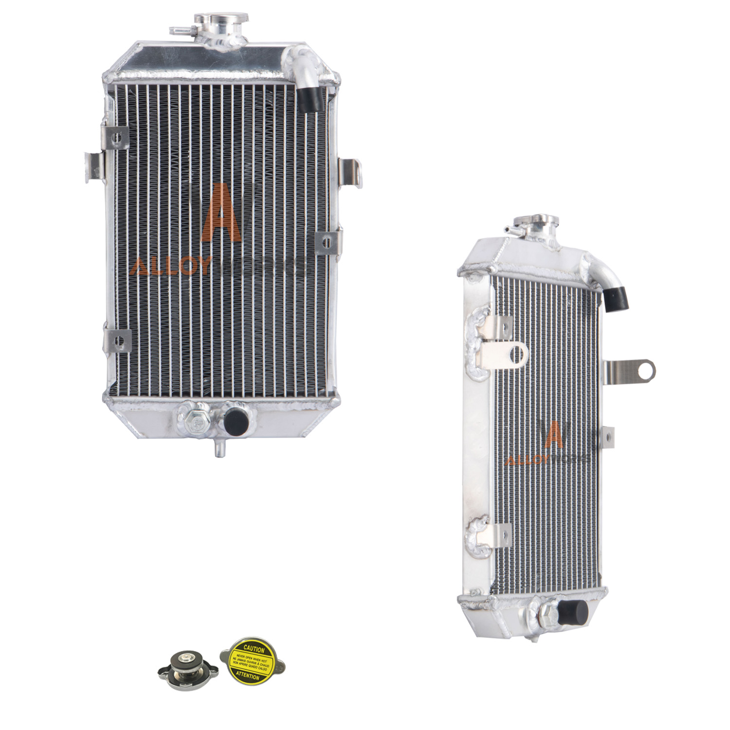 Raptor Radiator Core Alloyworks Aluminum Radiator For 2001-2005 Yamaha Raptor 660 YFM 660R