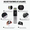 50kg/150g LED Digital Scale with Tape measure Level Hanging Luggage Weight Scale