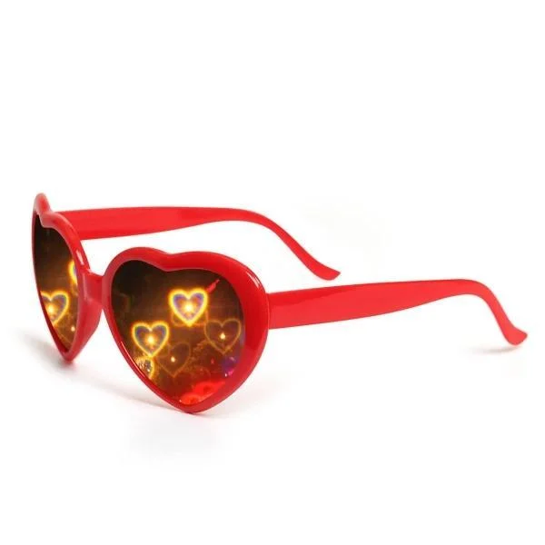 Heart Effect Diffraction Glasses