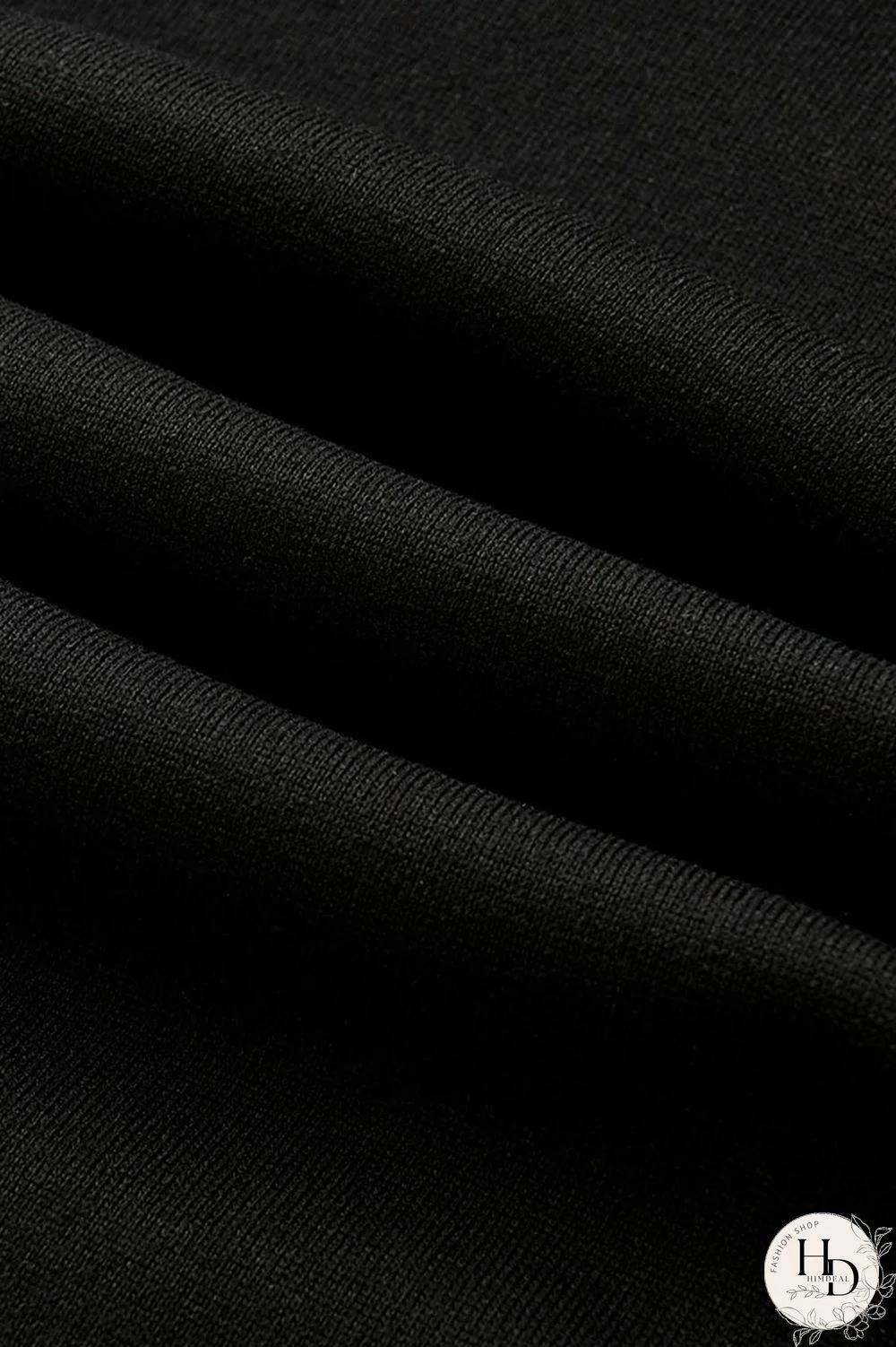 Black Fashion Casual Print Basic Hooded Collar Plus Size Two Pieces