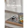 1:64 Simulation Convenience Store Street Scene Parking Lot