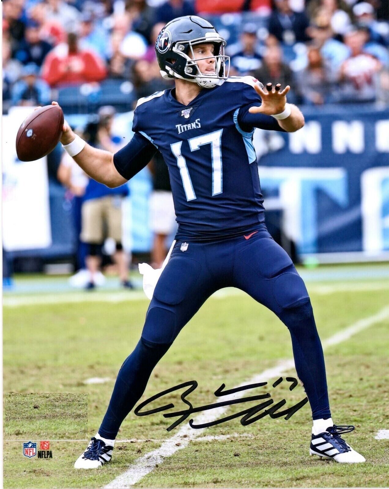 Ryan Tannehill Autographed Signed 8x10 Photo Poster painting ( Titans ) REPRINT