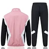 25/26 PSG pink (woven fabric) long zipper Windbreaker Training Jacket Set