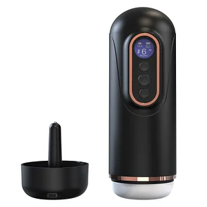 Lcd Display 7 Thrusting 9 Vibrating & 5 Sucking Heating Male Masturbator