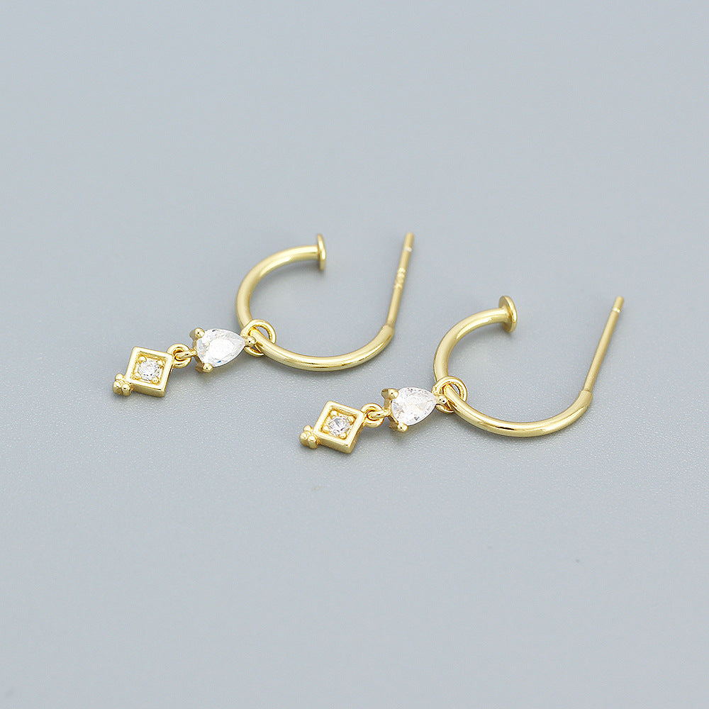 925 Sterling Silver Tassel Silver Drop Earrings