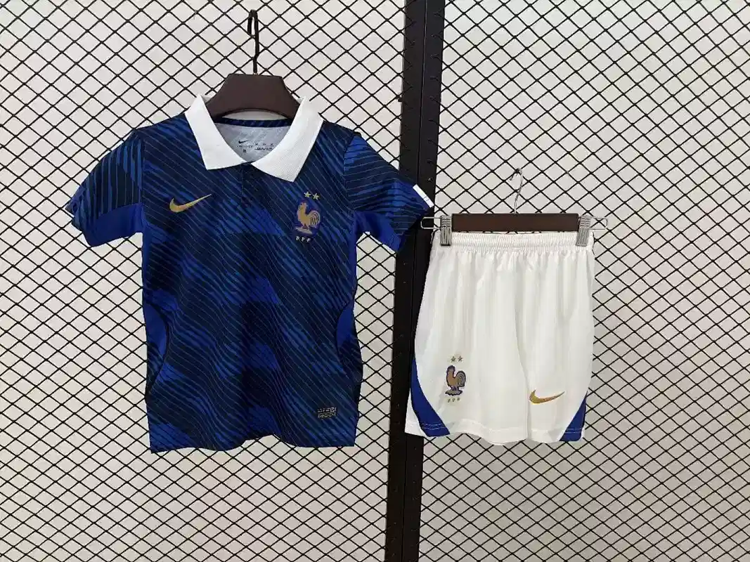 2026 Kids World Cup France Soccer Jersey Home 1:1 Thai Quality