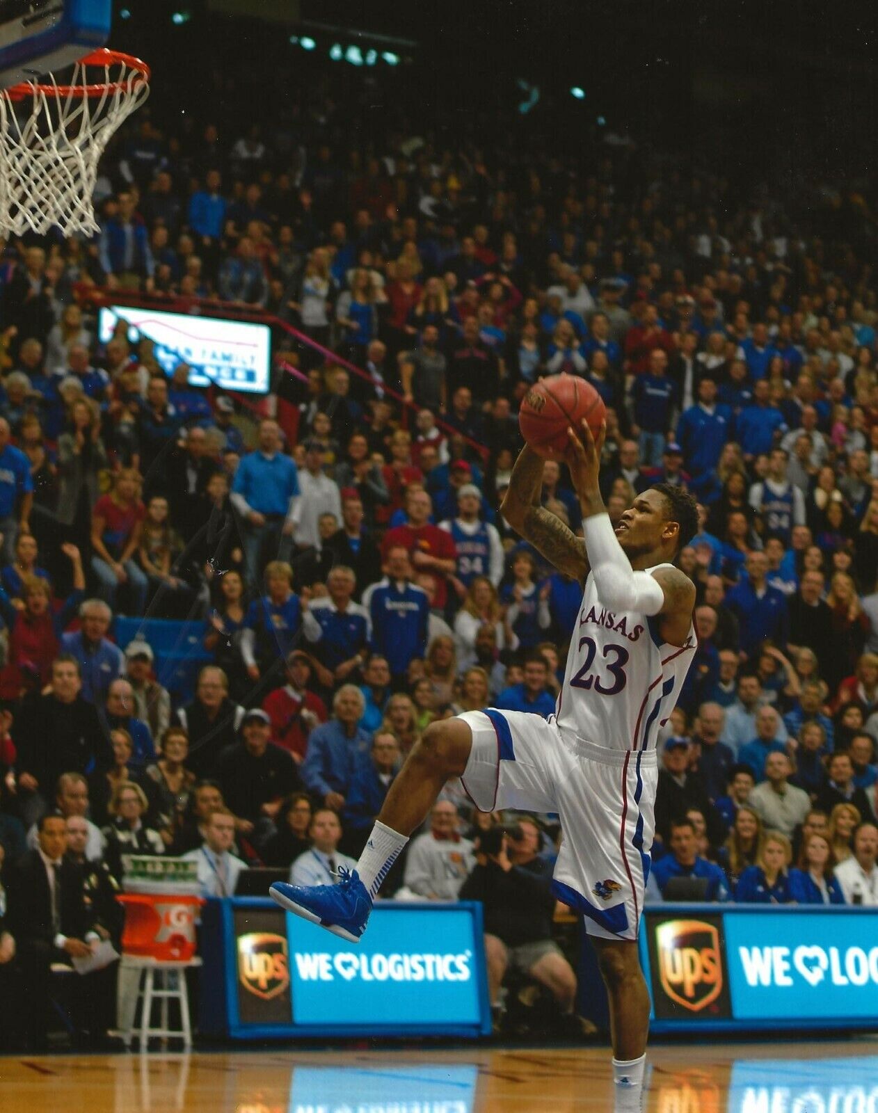 Ben McLemore signed Kansas Jayhawks 8x10 Photo Poster painting autographed