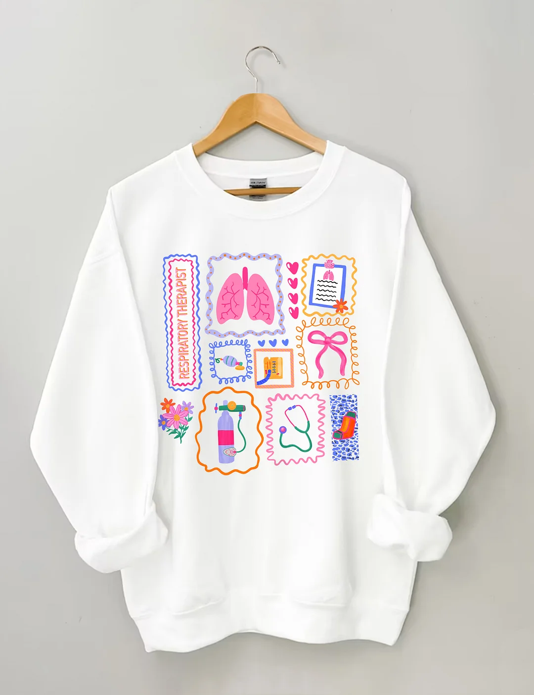 Cute Respiratory Therapist Sweatshirt