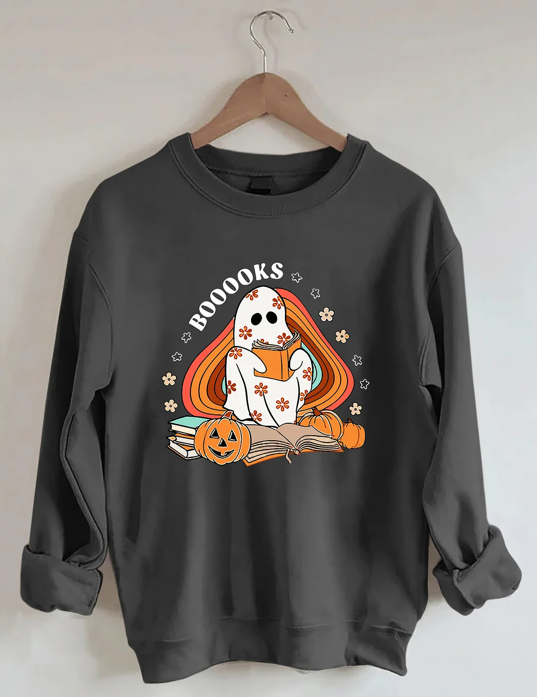 Boooooks Ghost Sweatshirt