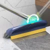 2-in-1 180&deg; Rotating Stiff Bristle Floor Brush with Long Handle