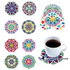 DIY Diamond Coaster with Rack Creative Chic Drink Cup Pad Kit