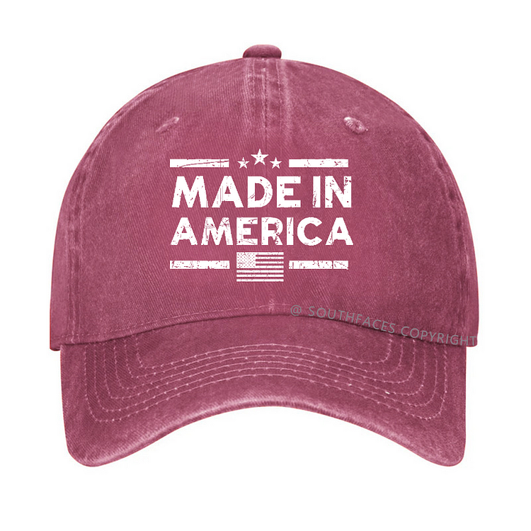 Made In America USA Flag Hat