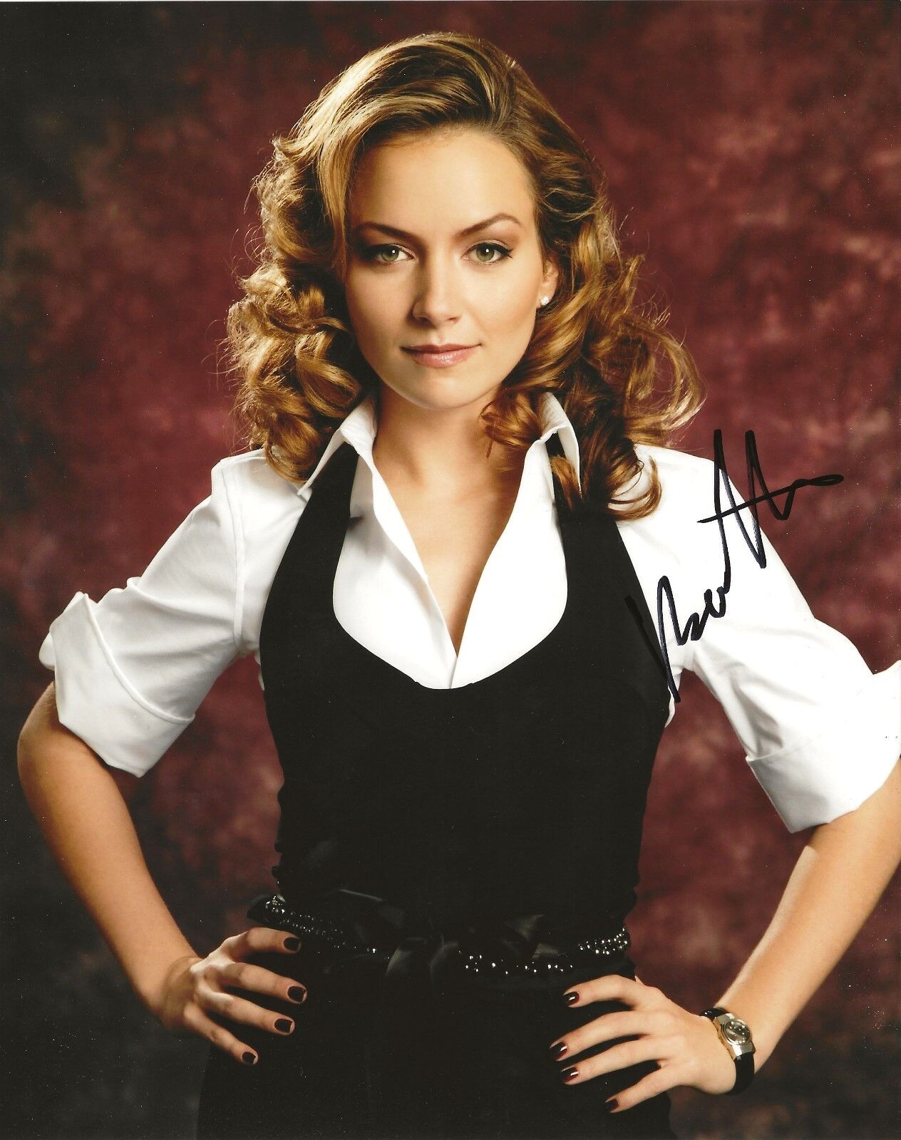 Becki Newton REAL hand SIGNED Photo Poster painting #5 COA Autographed How I Met Your Mother