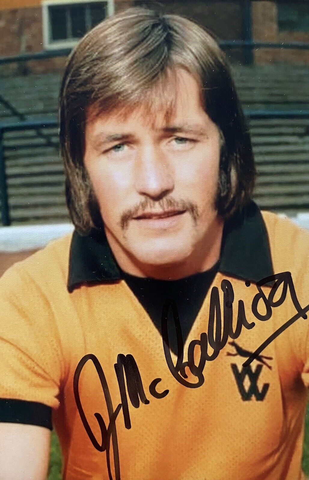 Jim McCalliog Genuine Hand Signed Wolves 6X4 Photo Poster painting 2