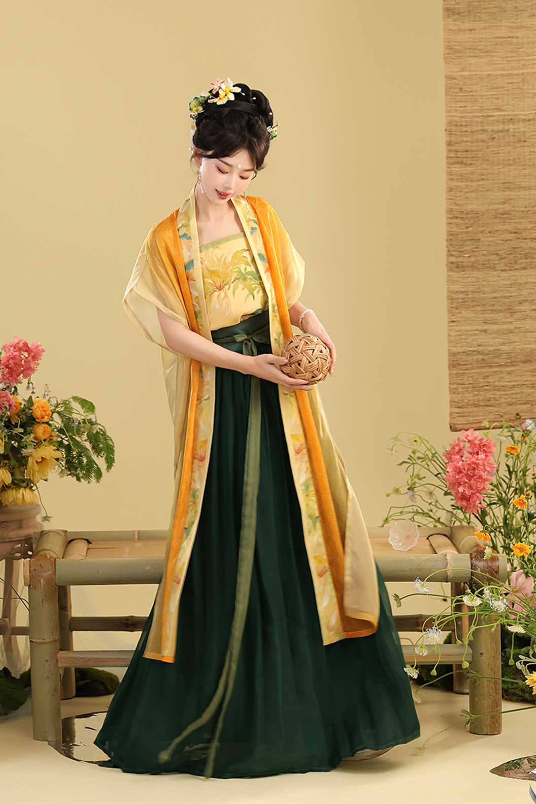 Song dynasty hanfu ruqun hanfu dress with beizi coat - chenximu 晨曦暮 Stupa Stones