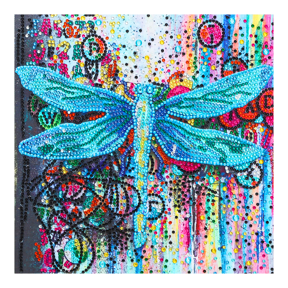 

Dragonfly - Crystal Special Shaped Diamond Painting - 30*30CM, 501 Original