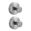 2/4/6/8/10PCS Suction Cup Hooks Stainless Steel Loofah Towel Coat Bath Robe Hook
