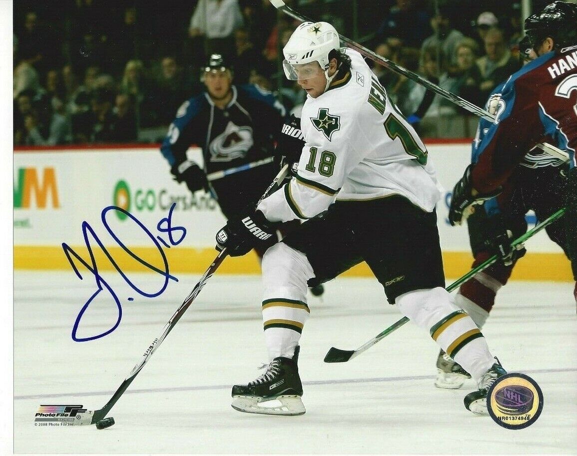 James Neal Autographed 8x10 Dallas StarsC692