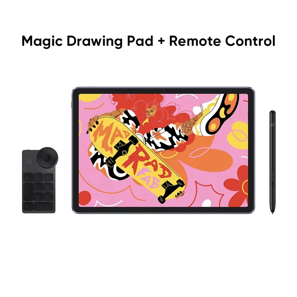 XPPen Magic Drawing Pad 12-calowy tablet z systemem Android Pad Rozdzielczość 2K 16384 Poziomy ciśnienia 8 GB 256 GB Tablet graficzny do rysowania Monitor