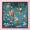 Flower Bird-11CT Stamped Cross Stitch Kit(45*45cm)