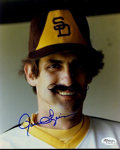 Rollie Fingers Padres Signed Jsa Cert Sticker Authentic Autograph