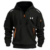 Men's Winter Zipper And Multi Pocket Sport Corduroy Sweatshirt