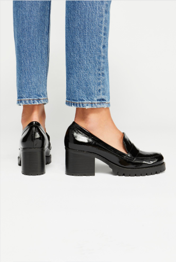 Custom Made Black Casual Women's Loafers |FSJ Shoes
