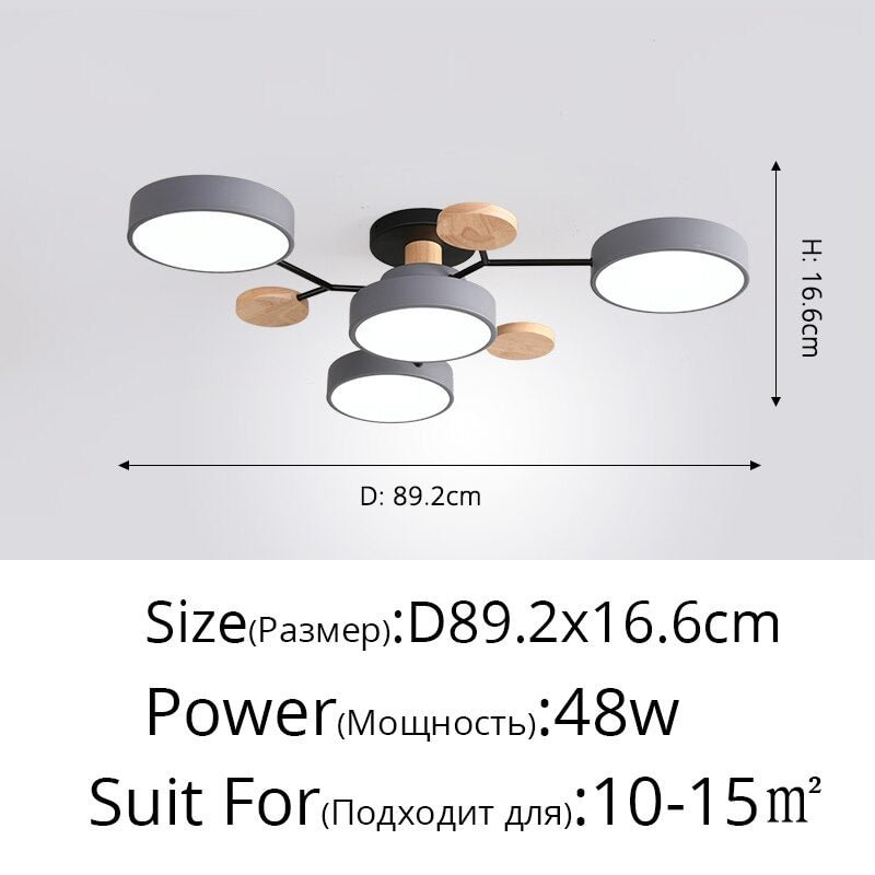 Modern led ceiling chandelier lamp for living bedroom dining room macaron home pendant Lights indoor lighting decoration lamps