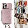 Retro Crossbody Zippered Coin and Card Holder for iPhone Case