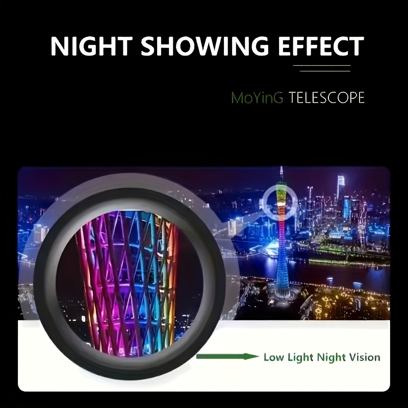 Likron Watches Compact Portable Monocular Telescope with Phone Clip Ideal for Bird Watching