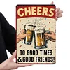 Cheers  - Vintage Metal Signs(8*12Inch) - Bar