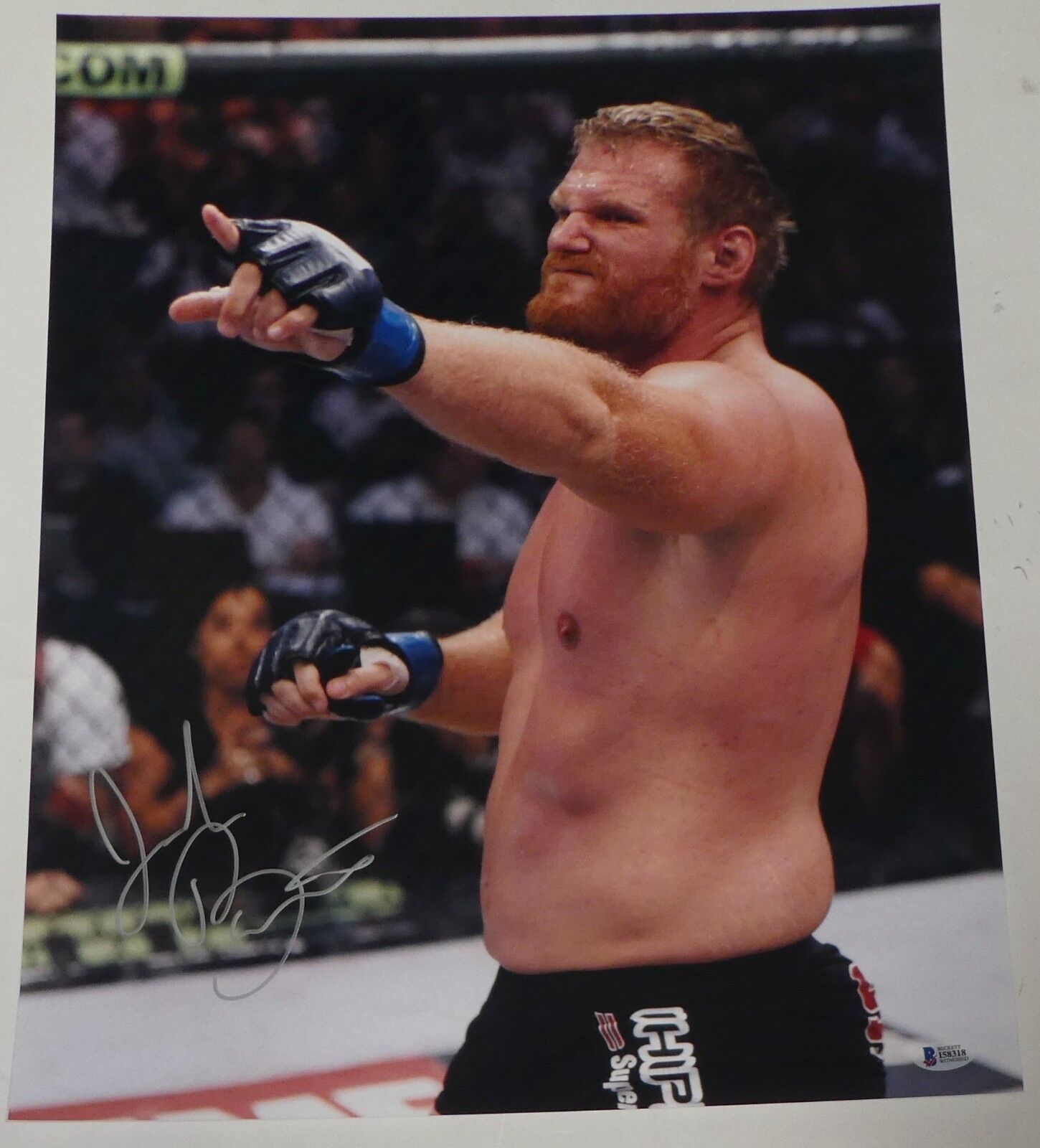 Josh Barnett Signed 16x20 Photo Poster painting BAS Beckett COA UFC Pride FC StrikeForce MMA 318