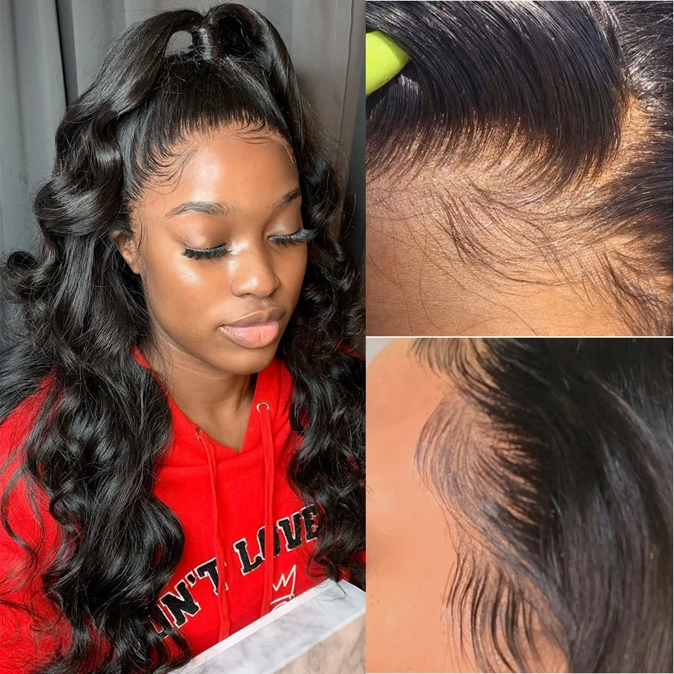 Jewtribute Hair®|Lace Front Hair Wigs  Loose Deep Wave Hair Wigs 