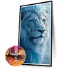 Diamond Painting-DIY Full Round Drill Lion(70*40 CM)