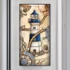 (40*80cm)Lighthouse - Full Round Drill Diamond Painting