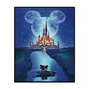 (Counted/Stamped) 11CT Cross Stitch - - Mickey And Minnie 40*50cm/15.7x19.7in