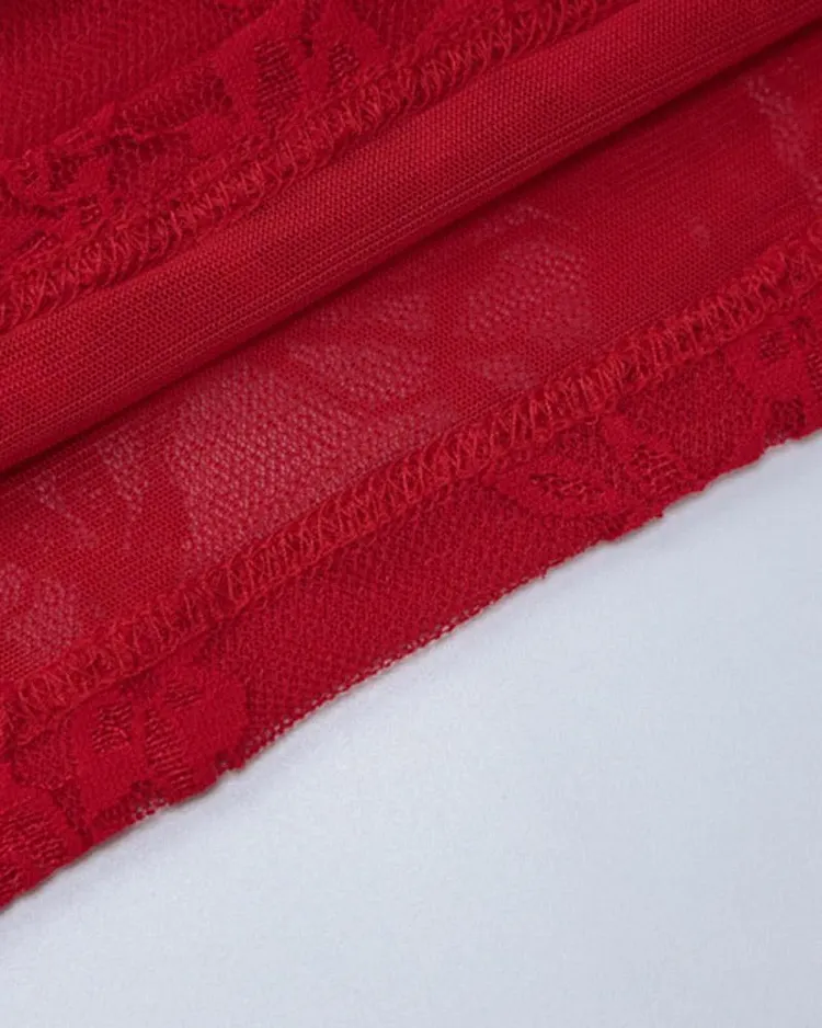chinese dress ladies Eyelet Lace Tube Dress  Ruby and Jenna