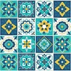Mandala-14CT Stamped Cross Stitch 40*40cm/15.75*15.75in tapestrymarket