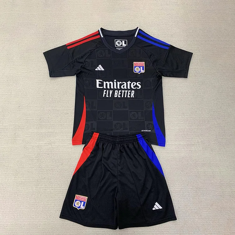 24/25 Lyon Away Kids Set