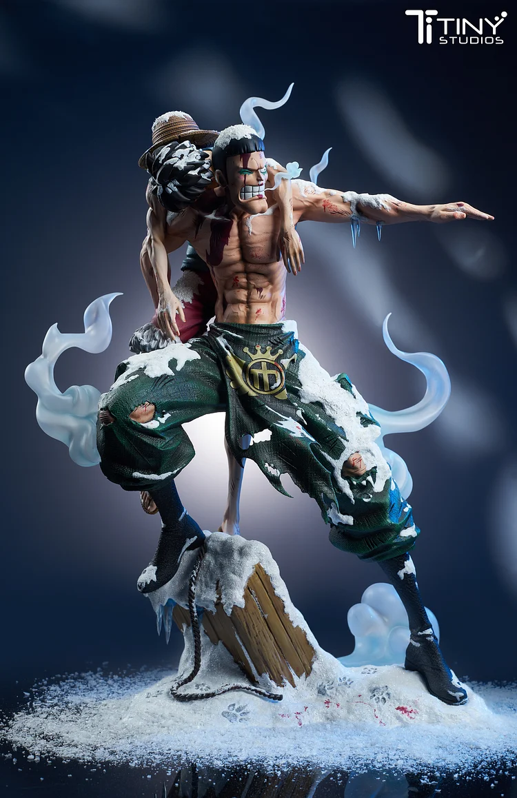 One Piece GK Monkey D Luffy Gear 4 OverSize 50cm Pvc Anime Action Figure  Model