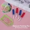 Anti fatigue Elbow Point Drill Pen DIY Stick Bead Tool for Diamond Painting (Random Color)