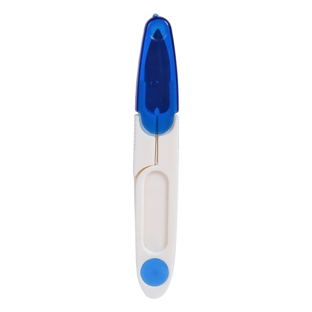

Portable Scissors with Hat for Cutting Fishing Lines Home Sewing Use Tackle, Blue, 501 Original